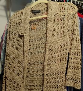 Light tan sweater shell